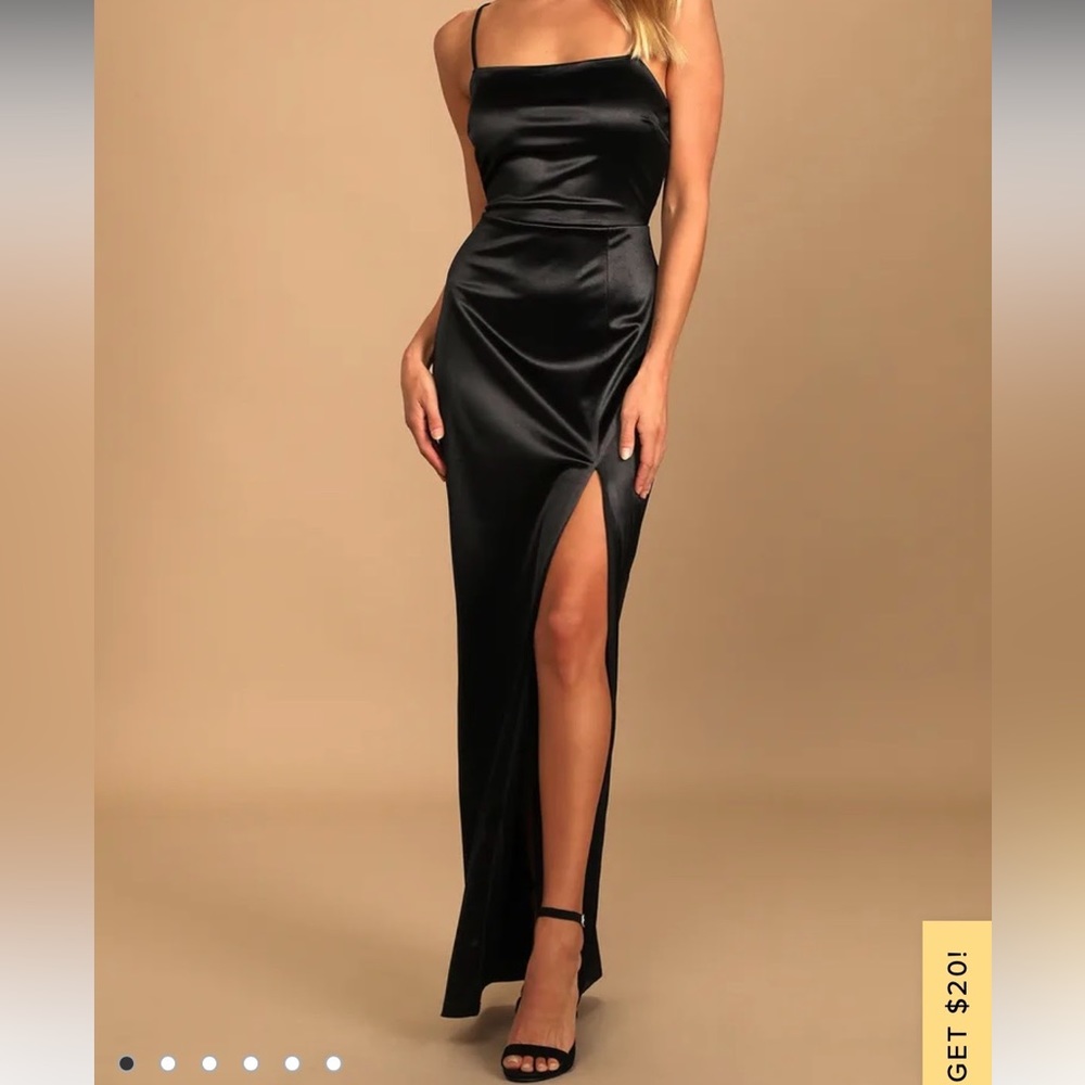 Lulus Slit Emerald Green Dress